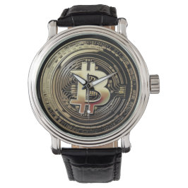 ゴールデンビットコイン 腕時計