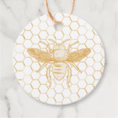 ゴールデンビーとハニカム フェイバータグ (正面)