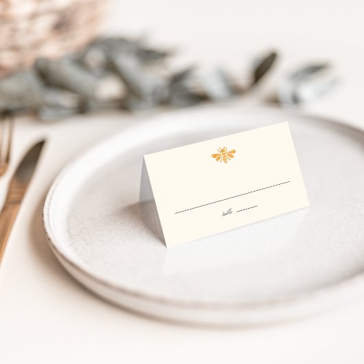 ゴールデンビーウォーター色 プレイスカード