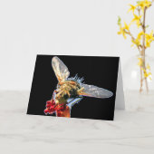 ゴールデンビーグリーテ空白のィングカード カード (黄色い花)