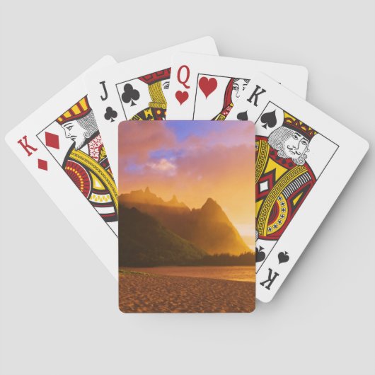 ゴールデンビーチサンセット,ハワイ トランプ (裏面)