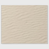 ゴールデンビーチサンドフォトエフェクトフェイク砂 ラッピングペーパー (フラット)