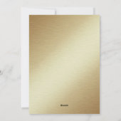 ゴールデンビーチトロピカルフォトクリスマスカード シーズンカード (裏面)