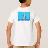 ゴールデンビーチビーブオンリーキッズ Tシャツ (裏面)