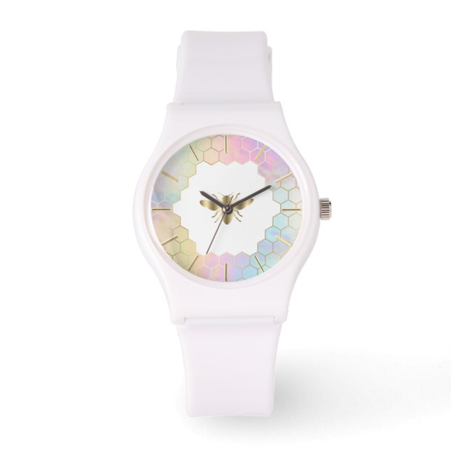 ゴールデンビーデザイン 腕時計 (正面)