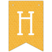 ゴールデンビーハッピーバースデー バンティングフラッグ (第2の旗)