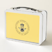 ゴールデンビーファームズ養蜂製品 メタルランチボックス (裏面)