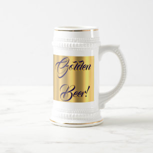 ゴールデンビール！オンゴールデンデザイン#8 ビールジョッキ