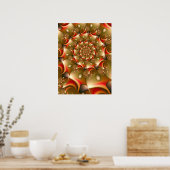 ゴールデンビーンズスパイラル ポスター (キッチン)