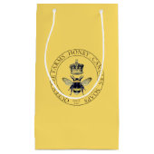 ゴールデンビー養蜂家ハニープロダクツ スモールペーパーバッグ (正面)