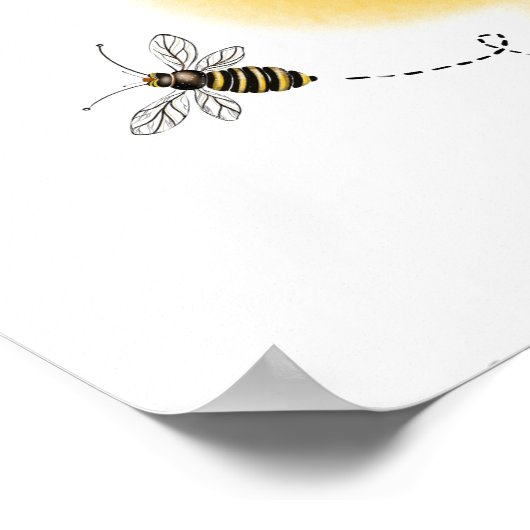 ゴールデンビー&ユーカリ性別が投票を明らかにする ポスター (角)