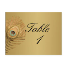 ゴールデンピーコックのテーブル番号