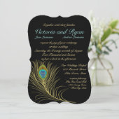 ゴールデンピーコックの羽根 招待状 (スタンド正面)