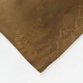 ゴールデンピーコックテンプルドリームオールオーバープリントタンクT フリースブランケット (角)