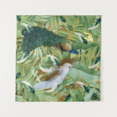 ゴールデンピーコックテンプルドリームコレクション タペストリー (正面(横))