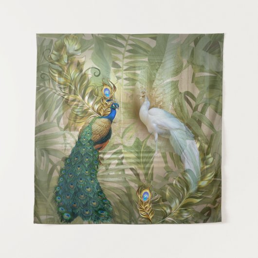 ゴールデンピーコックテンプルドリームコレクション タペストリー (正面)