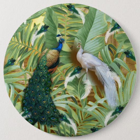 ゴールデンピーコックテンプルドリームコレクション 缶バッジ (正面)