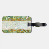 ゴールデンピーコックテンプルドリームズ ラゲッジタグ (裏面横)