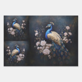 ゴールデンピーコックデクページ紙 ラッピングペーパーシート (正面3)