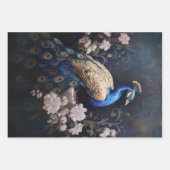 ゴールデンピーコックデクページ紙 ラッピングペーパーシート (正面2)