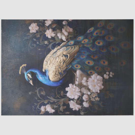 ゴールデンピーコック向けデコペ離れージ 薄葉紙 (正面)