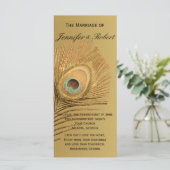 ゴールデンピーコック結婚式 プログラム (スタンド正面)