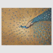 ゴールデンピーコック – クリムトインスパイアデコページ 薄葉紙 (正面)