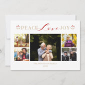 ゴールデンピースラブジョイ5枚コラージクリスマス (正面)