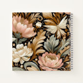 ゴールデンピーニー&ベル – グランジフォークアートジャーナル ノートブック (裏面)