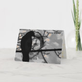 ゴールデンファイアーレイヴン顔 カード (正面)