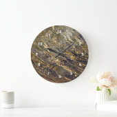 ゴールデンファウンテンウォーター2 ラージ壁時計 (ホーム)