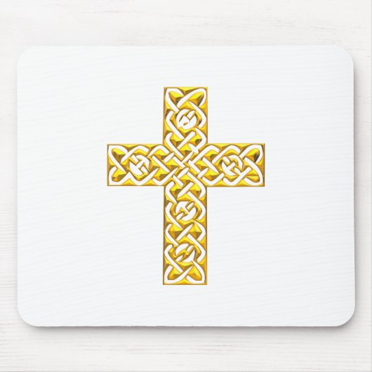 ゴールデンファンシークロス マウスパッド (正面)