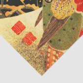 ゴールデンフェアジャンインスノーアンティーク日本のフローラ 薄葉紙 (詳細)