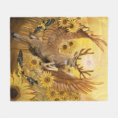 ゴールデンフェイルドムレディアー フリースブランケット (正面(横))