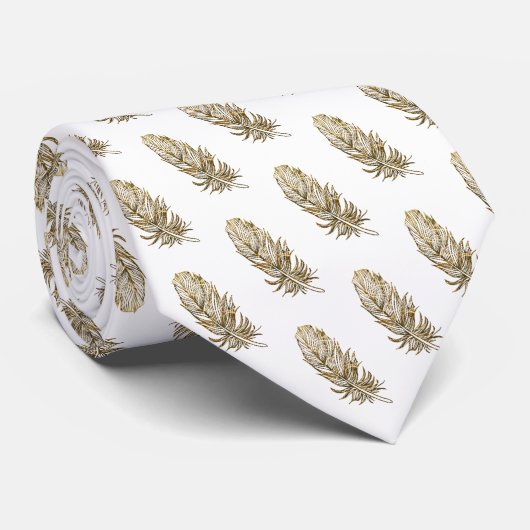 ゴールデンフェザーアートタイ ネクタイ (ロール)