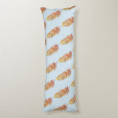 ゴールデンフェザーアートポリエステル体クッション ボディピロー (裏面 (縦))