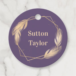 ゴールデンフェザーオンプラム フェイバータグ