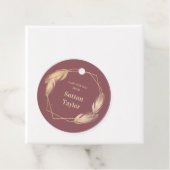 ゴールデンフェザーオンマウヴ フェイバータグ (インサイチュ)