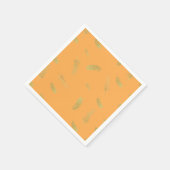 ゴールデンフェザーマリゴールド スタンダードカクテルナプキン (角)