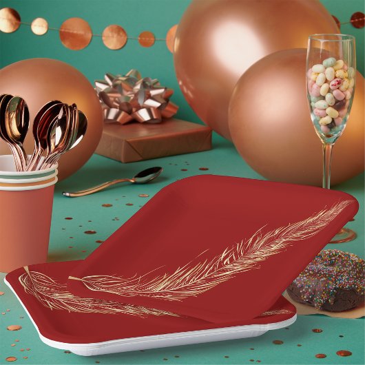 ゴールデンフェザー ペーパープレート