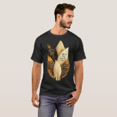 ゴールデンフェザー(金羽根)デザインTシャツ ya Tシャツ (正面フル)