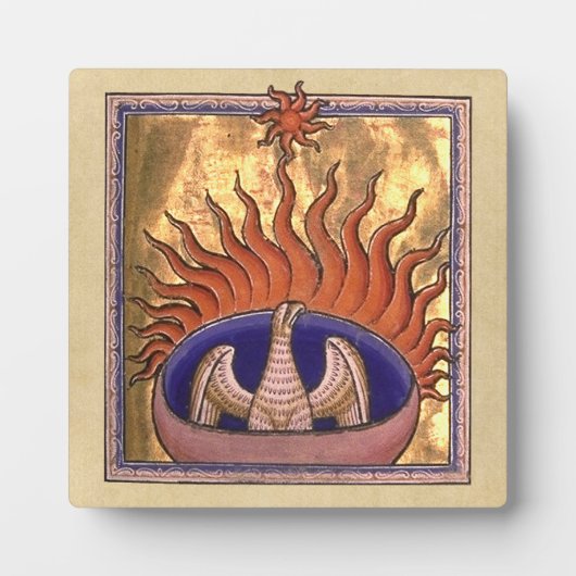 ゴールデンフェニックスライジング フォトプラーク (正面)