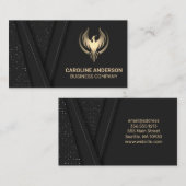 ゴールデンフェニックスロゴの名刺 名刺 (正面/裏面)