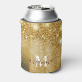 ゴールデンフォイルとグリッター 缶クーラー (缶裏面)