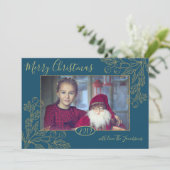 ゴールデンフォイル冬の果実の写真 招待状 (スタンド正面)