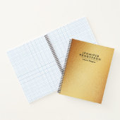 ゴールデンフォイル ノートブック (内部)