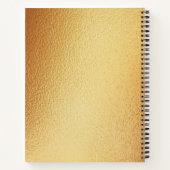 ゴールデンフォイル ノートブック (裏面)