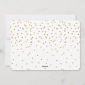 ゴールデンフォトオーバーレイハッピーホリデーズフラット シーズンカード (裏面)