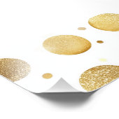 ゴールデンフォト卒業パーティーの署名ポスター フォトプリント            (角)