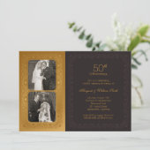 ゴールデンフォト50結婚周年記念パーティー 招待状 (スタンド正面)